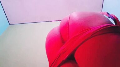 Trans Girl Gets Horny While Exercising - Sexy Maddy