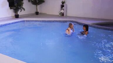 (Lianna Lawson) Makes (Korra Del Rio) Upset But She Has To Make Her Feel Better Again By Fucking Her - Trans Angels - 3 image