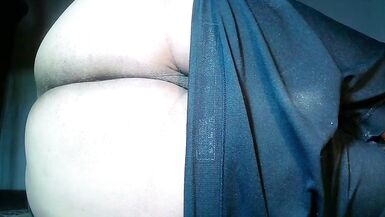 Showing her ass aside in my work's office - 15 image