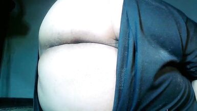 Showing her ass aside in my work's office - 4 image