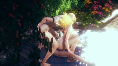 Yaoi Femboy - Three sexy and horny femboys in a threesome - 1 image