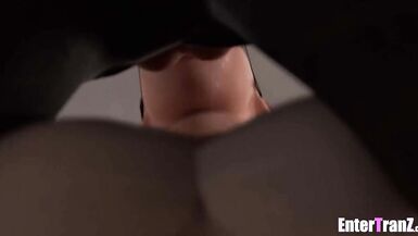 Sexy trans characters get fucked and sucked by straight men - 7 image