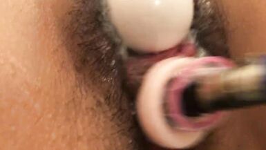 Fucking Machine made a Non-binary person cum, and it was so Good that they howled like a wolf - 15 image