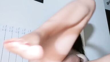 I came home very horny and I couldn't stand the urge to self-fuck my ass, look how much milk came out!!! - 15 image