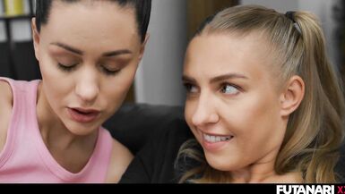 Hotest Futanari Compilation where girls are Fucked and cream-pied by sexy Futa Girl - 4 image