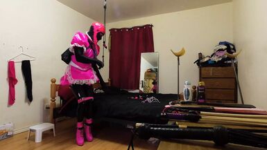 Waiting for Mistress in Self Bondage - Sissy Maid - 1 image