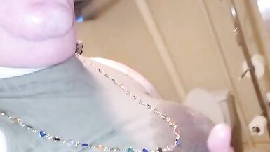 Taking The BBC In The Basement Toilet Like A Total She Cock Slut - 5 image