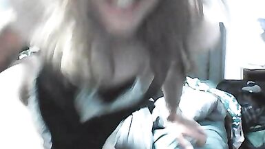 Crossdresser Allie Enjoys Big Dildo and Gapes Tight Hole - 4 image