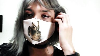 Training my ass with my dildo and cumming all over me