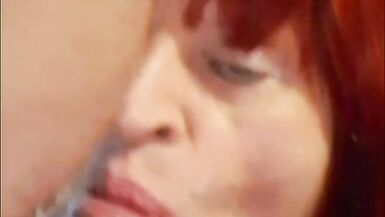 Blowjob and cum in my mouth Compilation - Amateur Mature Cd Silvie - 6 image