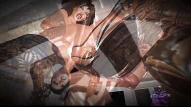 Two Shemales One Slut - 9 image