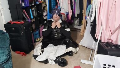 PVC Sissy Various Breathplay fun Gasmask Bagging - 10 image