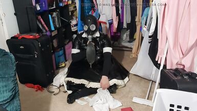 PVC Sissy Various Breathplay fun Gasmask Bagging - 12 image