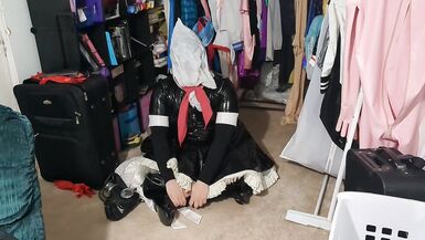 PVC Sissy Various Breathplay fun Gasmask Bagging - 13 image