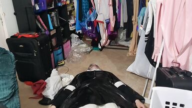 PVC Sissy Various Breathplay fun Gasmask Bagging - 15 image