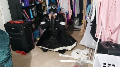 PVC Sissy Various Breathplay fun Gasmask Bagging - 3 image
