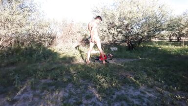 try on haul sexy trans fuck ass bibrator nude public - 2 image