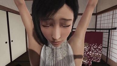 Ultimecia futa controls Tifa's body at her will - 14 image