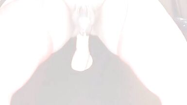 Trap80, Sissy Whore in Red Stockings Pleasing Big White Cock - 3 image