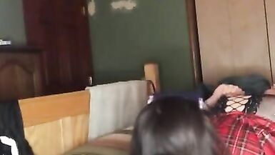 Trans Girlfriends Play with Each Other - 3 image