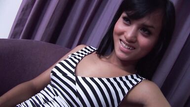 horny tranny slut gets her cock rubbed properly - 2 image