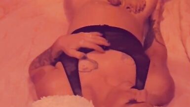 Trans girl gets a foot job and a foot in her ass! - 10 image