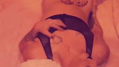 Trans girl gets a foot job and a foot in her ass! - 11 image