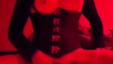 Coronavirus Crossdresser In Rubber - 6 image