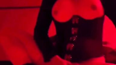 Coronavirus Crossdresser In Rubber - 7 image