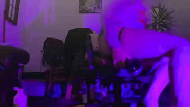 Cute german Crossdresser MoniqueLove fucks his Sweet Ass with a couple of huge Dildos  DP - 14 image