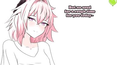 Fate Gauntlet Part 5 - JOI - Astolfo's Quiz! (Femboy, Dildo, Oral, Creampie, Sissy, Two Endings) - 12 image