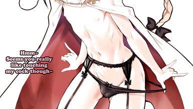 Fate Gauntlet Part 5 - JOI - Astolfo's Quiz! (Femboy, Dildo, Oral, Creampie, Sissy, Two Endings) - 13 image