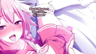 Fate Gauntlet Part 5 - JOI - Astolfo's Quiz! (Femboy, Dildo, Oral, Creampie, Sissy, Two Endings) - 6 image
