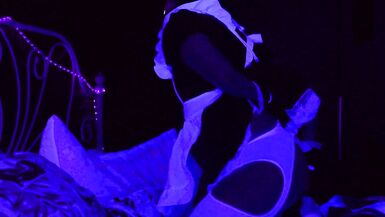 Neon Kitty Maid Ready to Serve~ - 10 image