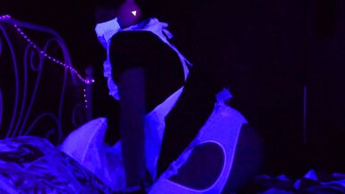 Neon Kitty Maid Ready to Serve~ - 12 image