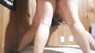 Latina girl AKA China visits her pet big booty shemale for a good humping - 12 image