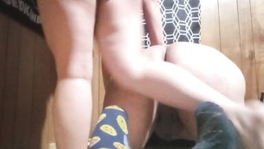 Latina girl AKA China visits her pet big booty shemale for a good humping - 15 image