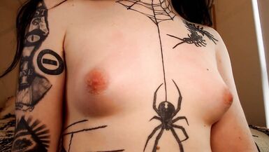 Showing Off My Big Puffy Nipples - 10 image