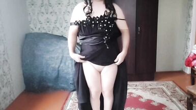 Cute LADYBOY Babe FACE White BODY Hot DANCER Shemale MODEL Homemade STRIPTEASE Amateur DANCER - 14 image