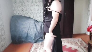 Cute LADYBOY Babe FACE White BODY Hot DANCER Shemale MODEL Homemade STRIPTEASE Amateur DANCER - 15 image