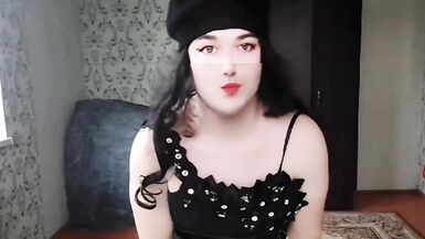 Cute LADYBOY Babe FACE White BODY Hot DANCER Shemale MODEL Homemade STRIPTEASE Amateur DANCER - 5 image