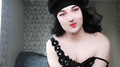 Cute LADYBOY Babe FACE White BODY Hot DANCER Shemale MODEL Homemade STRIPTEASE Amateur DANCER - 7 image