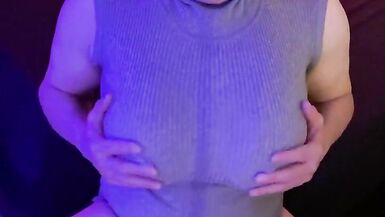 Big Tits And Pillow Talk On The Bed - 3 image