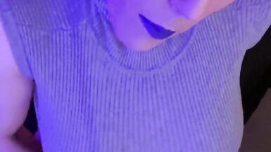 Big Tits And Pillow Talk On The Bed - 8 image