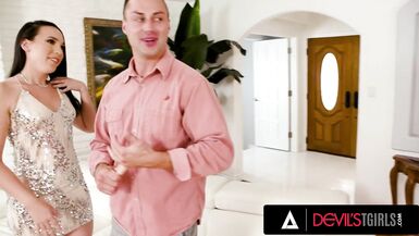 DEVILS TGIRLS - Hottie Trans Swingers Kasey Kei Gets Her Tight Ass Fucked Hard By A Big Dick - 2 image