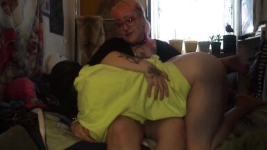 First-Time Spanking, Plus Sweet Anal for Pup