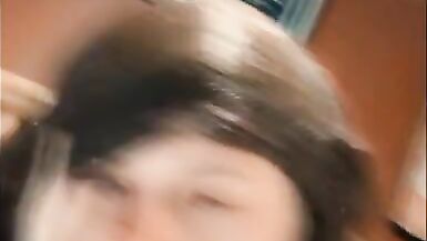 horny transgender crossdressing goth femboy gets pounded in 3some by daddy's - 11 image