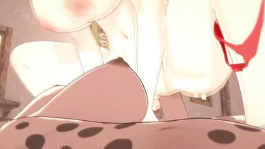 Interspecies Reviewers - Elf Elma gets penetrated by Futanari Elza - 12 image