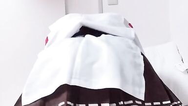 Kancolle Kongou cosplay crossdresser fucking with toy - 10 image