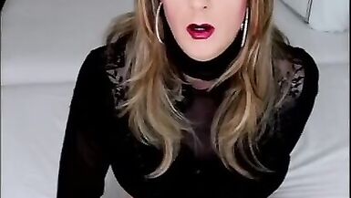 Dirty talking, jerking and self facial cum shot featuring Alexandra Braces - 13 image